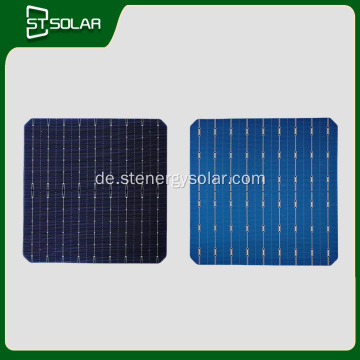 Einzelkristall 166 Photovoltaik -Sonnenkollektoren